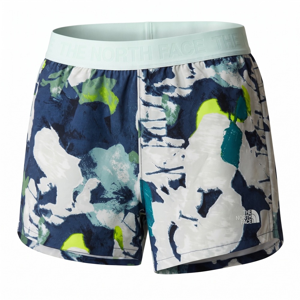 The North Face Wander Shorts Womens Small Navy Floral NWT FlashDry Athletic
